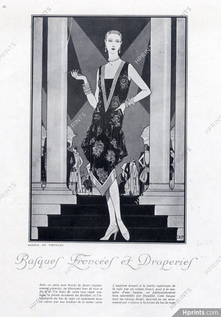 Doeuillet 1926 Evening Gown, Douglas Pollard