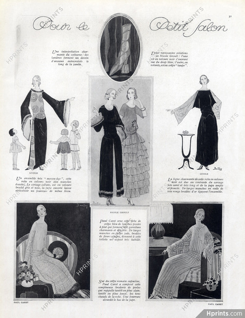 Lucile (Lady Duff Gordon) 1922 Nicole Groult & Paul Caret