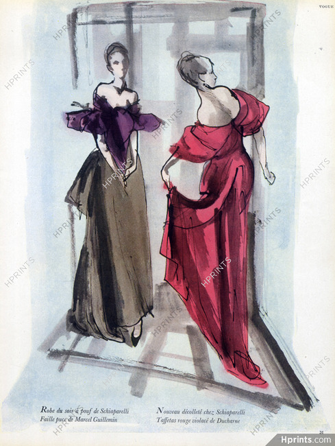 Schiaparelli 1948 Evening Gown, Tom Keogh