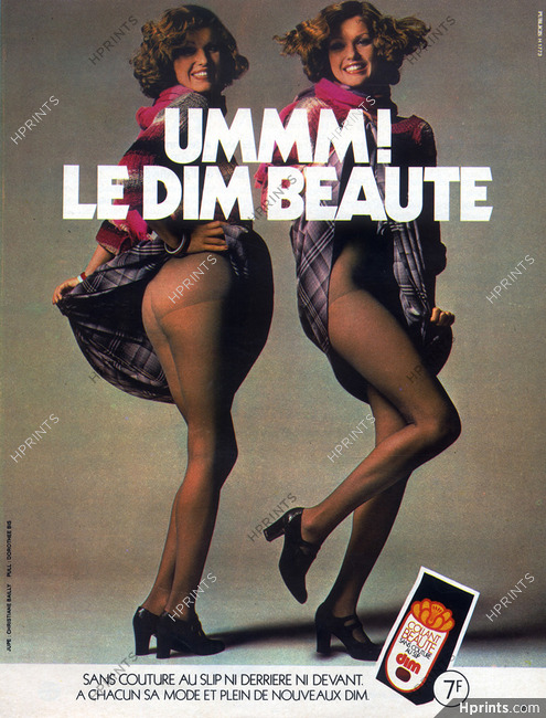 Dim (Lingerie) 1975 Tights Hosiery