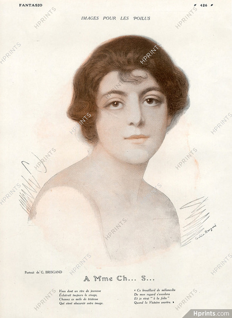 Gustave Brisgand 1915 Portrait