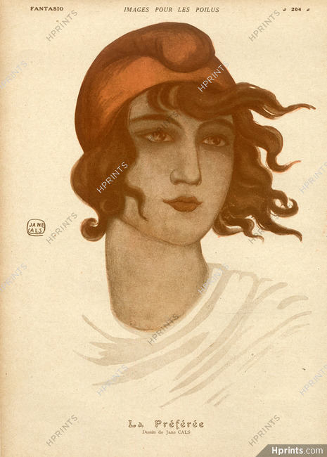 Jane Cals 1916 Marianne Portrait