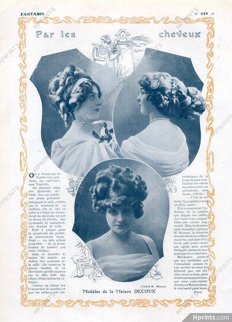 Decoux (Hairstyle) 1910 Hairstyle