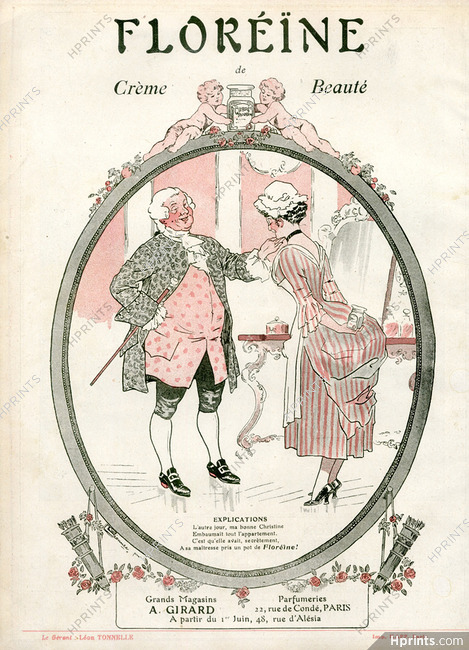 Floréïne (Cosmetics) 1910 Georges Leonnec