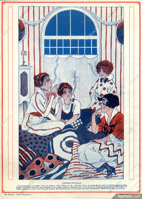 Bichara (Perfumes) 1914 Marcelle Irven, Ariel, Pépa Bonafé, flavored cigarettes, Fabien Fabiano