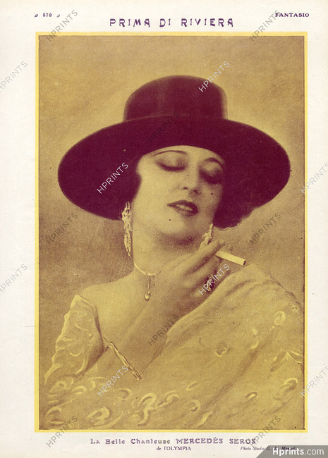Mercedés Seros 1925 Singer, Portrait