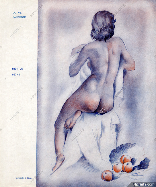 Klem 1934 Nude, Nudity