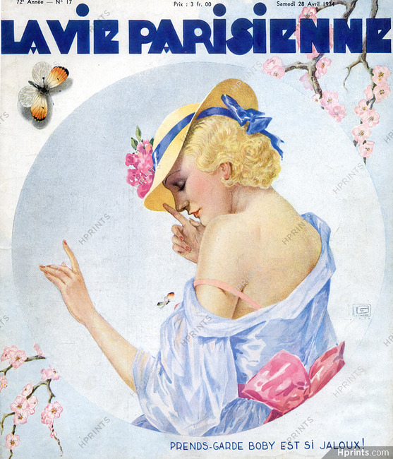 Georges Léonnec 1934 Butterfly