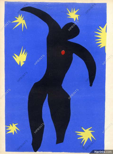 Henri Matisse 1948 Jazz, Icare
