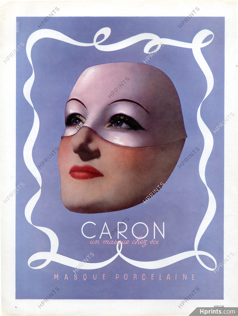 Caron (Cosmetics) 1937 Face Pack