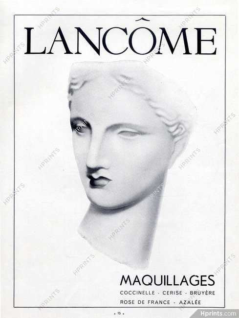 Lancôme (Cosmetics) 1939 Make-up, Lipstick