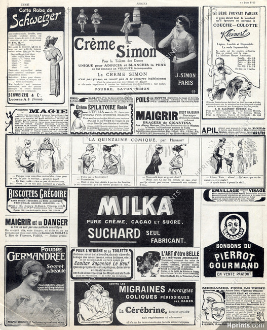 Crème Simon (Cosmetics) 1913 Powder