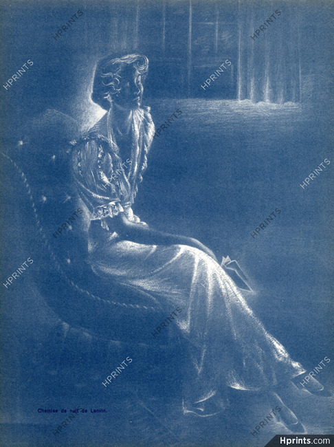 Jeanne Lanvin (Nightgown) 1950 Jean Claude Janet