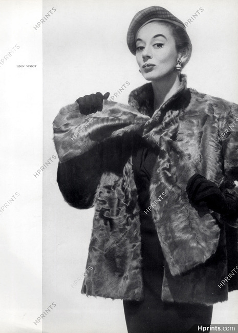 Léon Vissot (Fur Coat) 1954