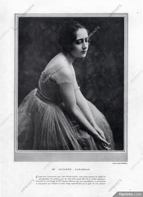 Suzanne Albarran 1924 Portrait
