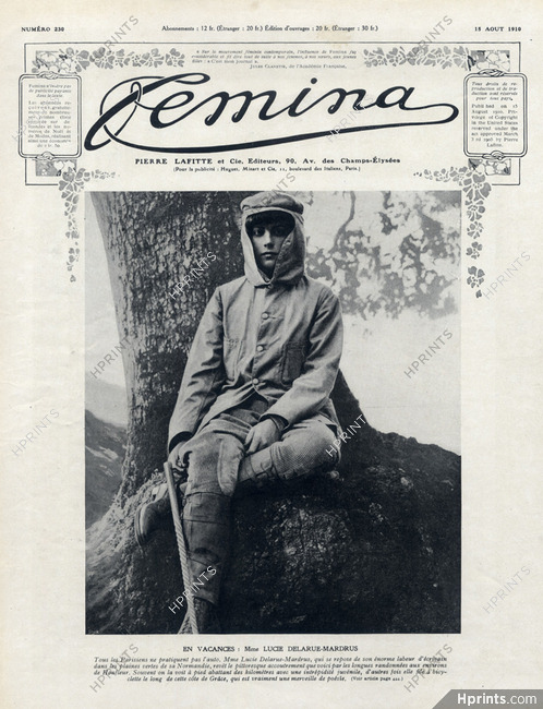 Lucie Delarue-Mardrus 1910 Portrait