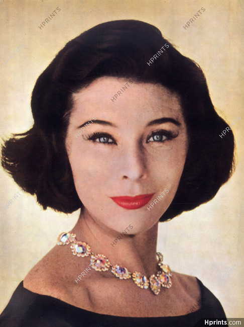 Nadine de Rothschild 1955 Portrait