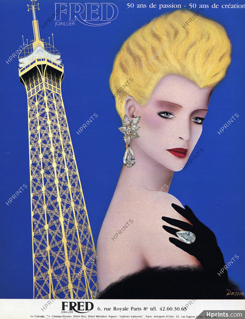 Fred (Jewels) 1989 Eiffel Tower