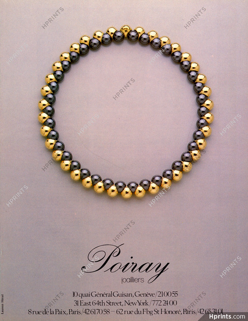 Poiray (Jewels) 1985