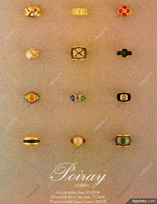Poiray (Jewels) 1985