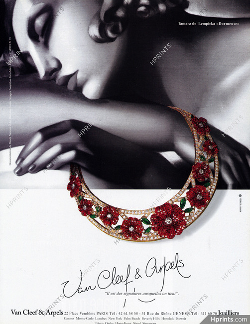 Van Cleef & Arpels (Necklace) 1996 Tamara de Lempicka