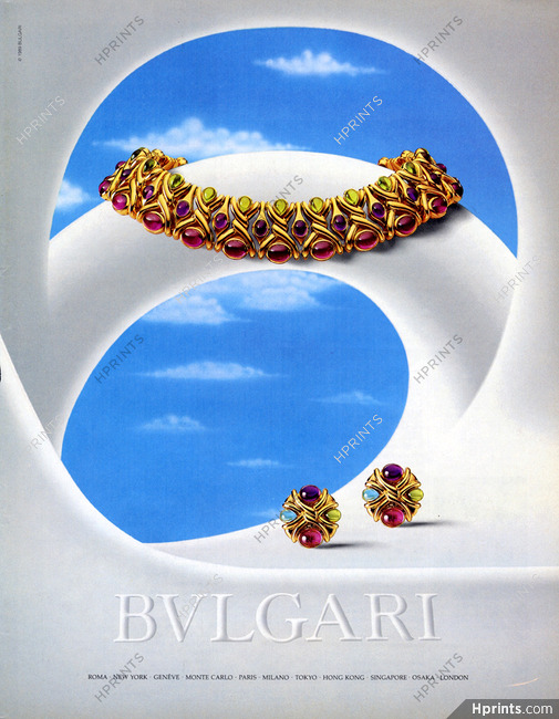 Bulgari 1989 Necklace, Earrings
