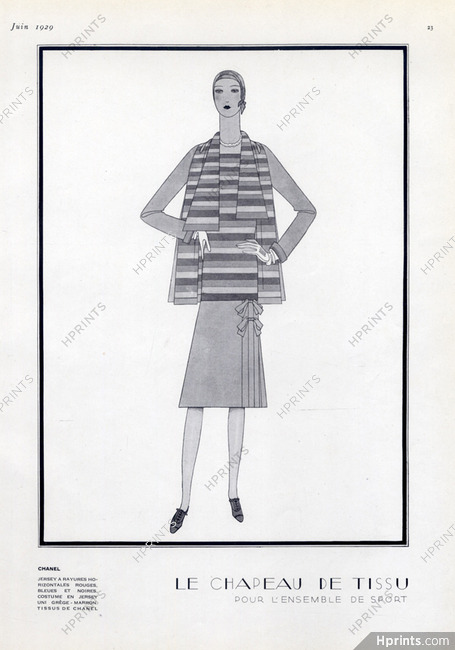 Chanel 1929 Jersey Fabrics Chanel, Lambarri