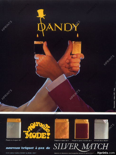 Silver Match (Lighters) 1967 Dandy
