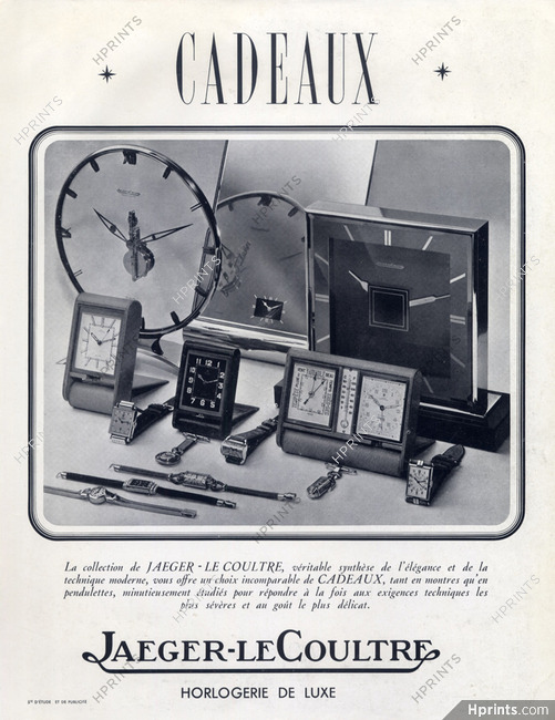 Jaeger-leCoultre (Watches) 1938 Pendulettes
