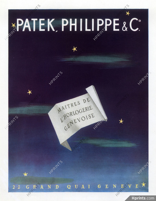 Patek Philippe & Cie 1951, 22 Grand Quai Genève