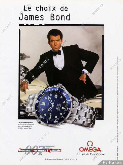 Omega (Watches) 1997 Seamaster James Bond Pierce Brosnan