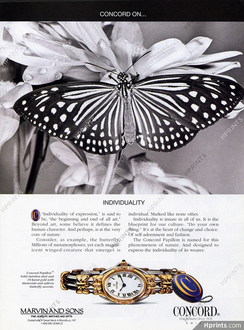 Concord (Watches) 1995 Papillon
