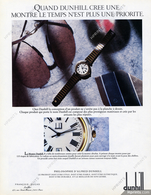 Alfred Dunhill (Watches) 1985