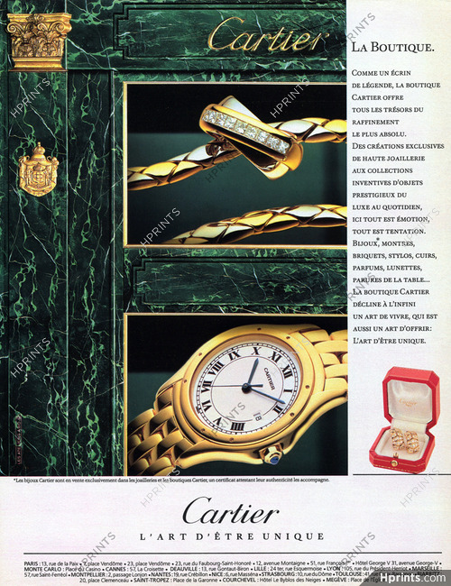 Cartier (Jewels) 1989
