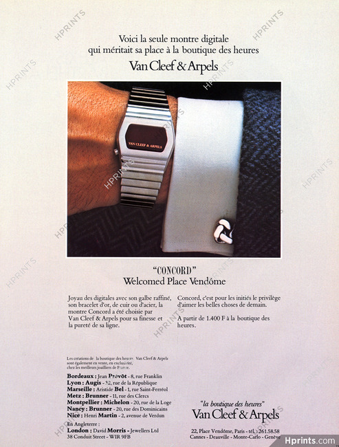 Van Cleef & Arpels (Watches) 1976 Concord
