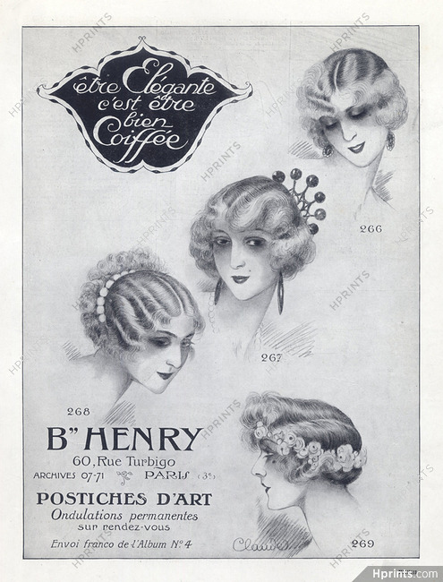 Henry (Hairstyle) 1923 Wig, Hairpieces, Jean Claude