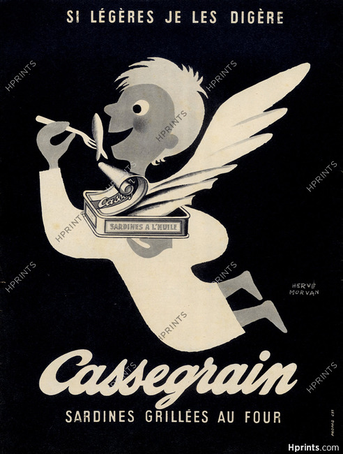 Cassegrain (Food) 1955 Hervé Morvan