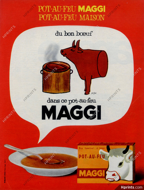 Maggi (Food) 1962 Savignac