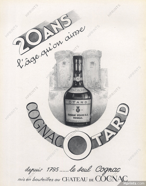 Otard (Brandy) 1950