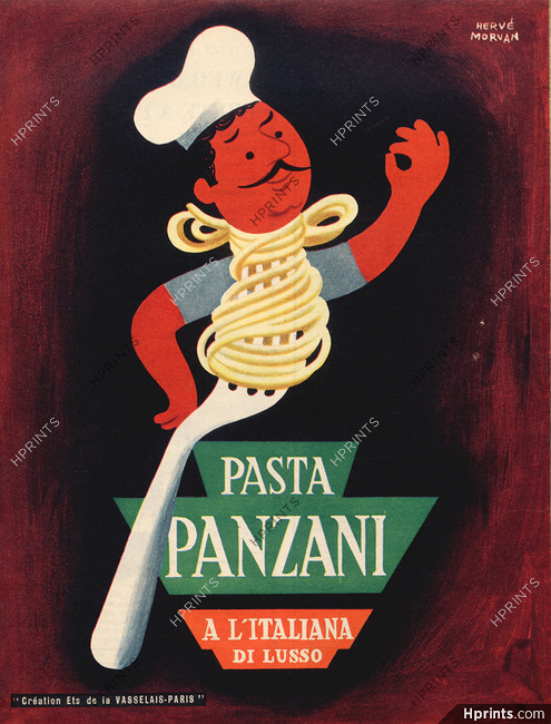 Panzani 1952 Hervé Morvan