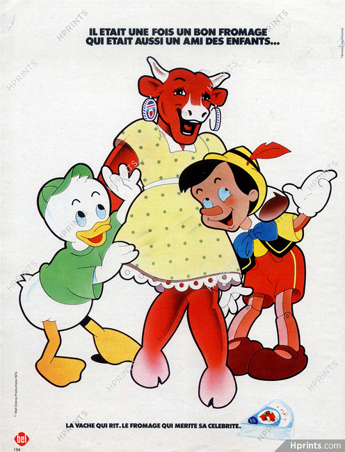 La Vache Qui Rit (Food) 1974 Walt Disney