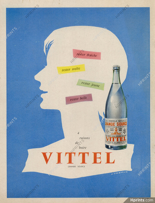 Vittel (Drinks) 1957 Jean Jacquelin
