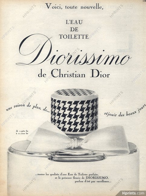 Christian Dior (Perfumes) 1959 Diorissimo