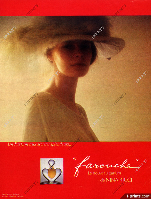 Nina Ricci (Perfumes) 1976 Farouche, Photo David Hamilton, Lalique