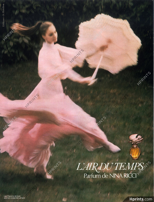 Nina Ricci (Perfumes) 1978 L'Air du Temps, Photo David Hamilton