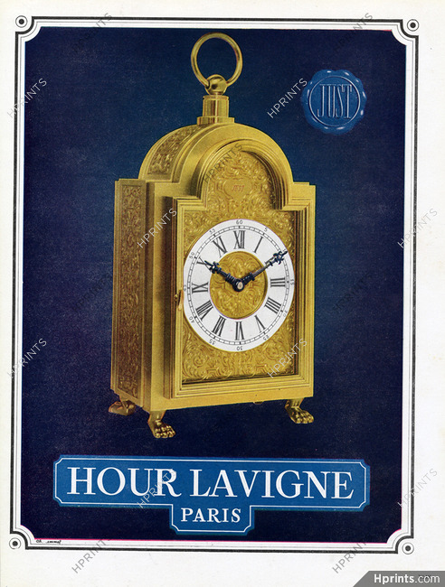 Montre Just (Watches) 1946 Hour Lavigne