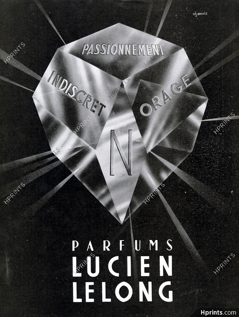 Lucien Lelong (Perfumes) 1941