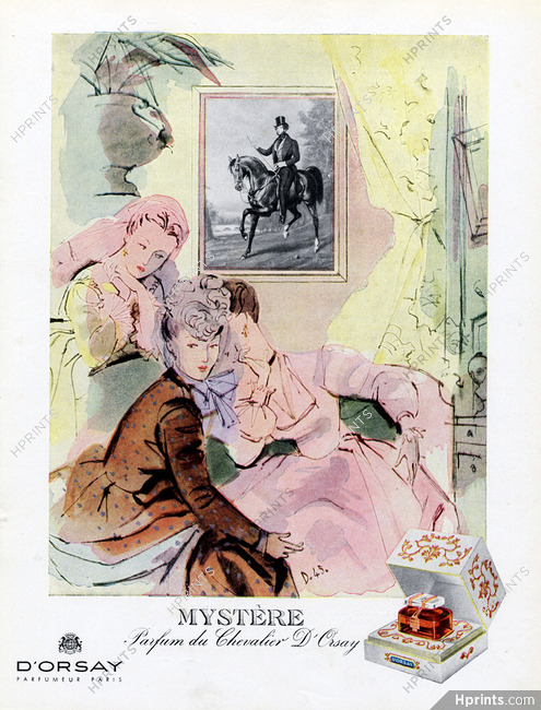 D'Orsay (Perfumes) 1946 Mystère, Delfau