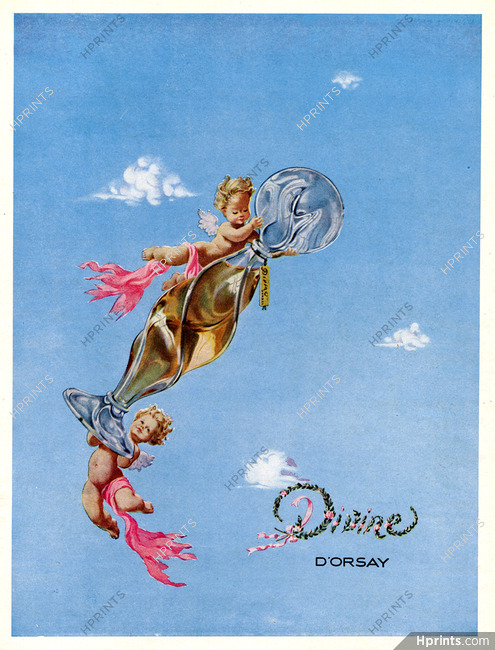 D'Orsay (Perfumes) 1948 Divine, Dominique Fircsa (version B)