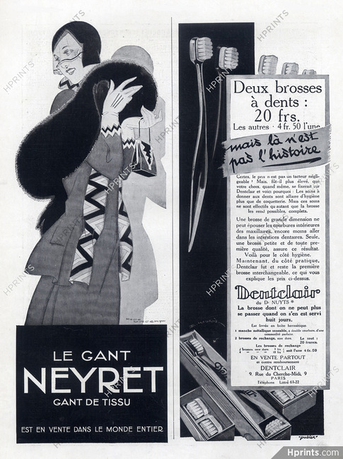 Neyret (Gloves) 1930 René Vincent